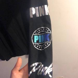 PINK Victoria's Secret Tops - Pink Long tee!!! PINK Victoria's Secret Tops - Pink Long tee!!!